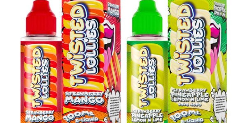 Twisted Lollies 100ml E Liquid Shortfill – £7.00