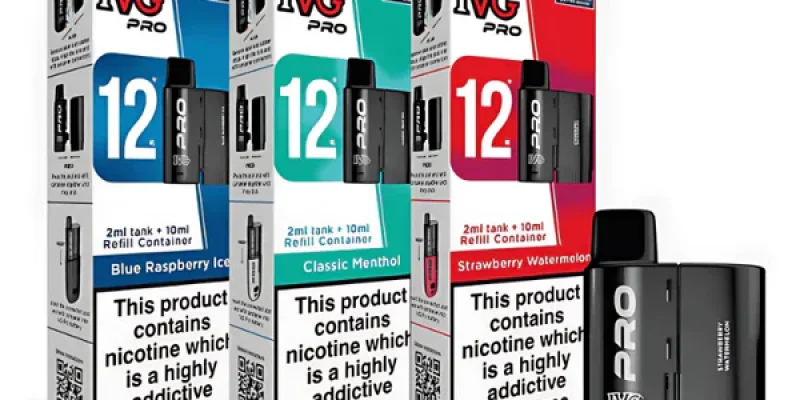 IVG Pro 12 Pods – Any 10 £50.00