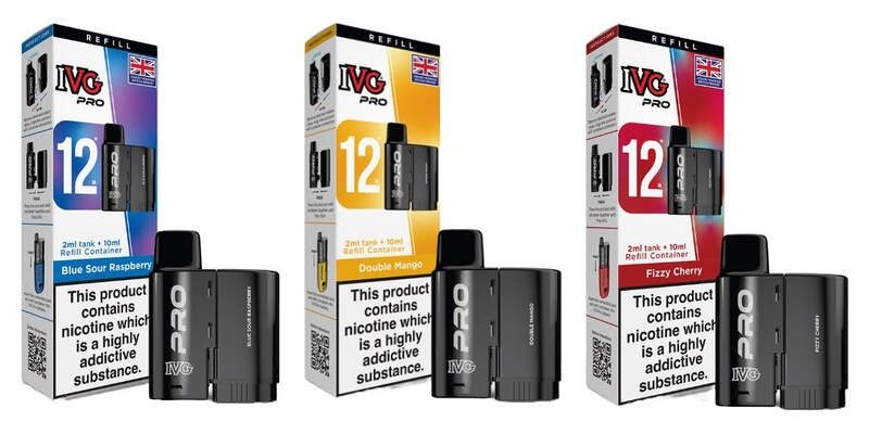 IVG Pro 12 Prefilled Pod 10000 Puffs – £5.25