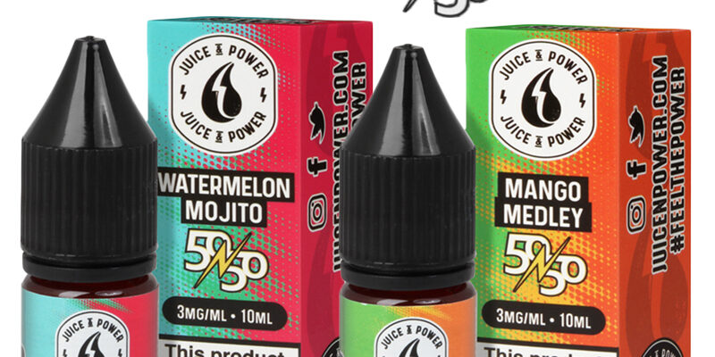 Juice n Power 50VG E Liquid 10ml – £0.99