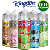 Kingston 100ml (All Ranges) E-Liquid Shortfill £5.99