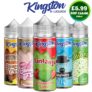 Kingston 100ml (All Ranges) E-Liquid Shortfill £5.99