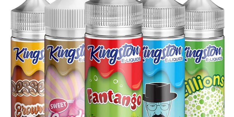 Kingston 100ml (All Ranges) E-Liquid Shortfill £5.99