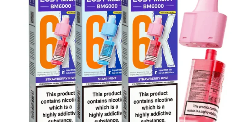 Lost Mary BM6000 pods – 5 Pack £27.99