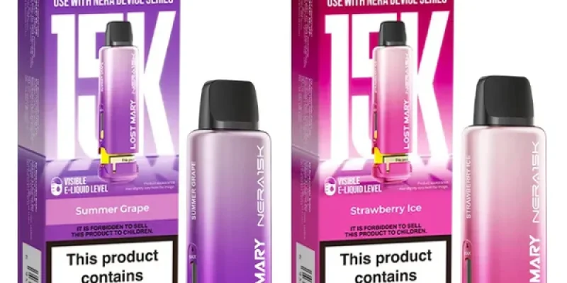 Lost Mary Nera 15k Pods 5 Pack £27.99