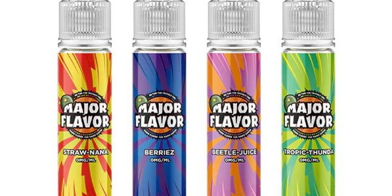 Major Flavor Longfill E-liquid – £3.99