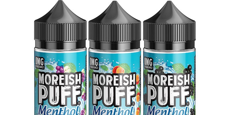 Moreish Puff Menthol E Liquid 100ml Shortfills – £7.99