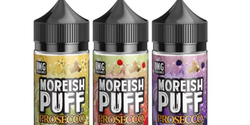 Moreish Puff Prosecco 100ml E-Liquid Shortfill – £7.99