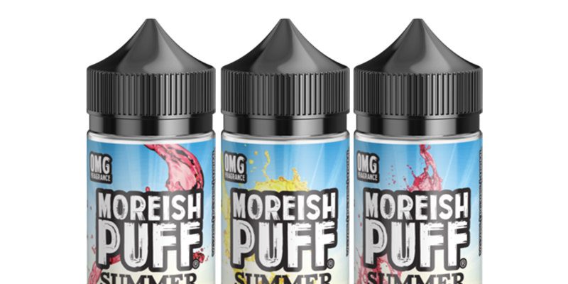 Moreish Puff Summer Cider On Ice 100ml E-Liquid Shortfills – £7.99