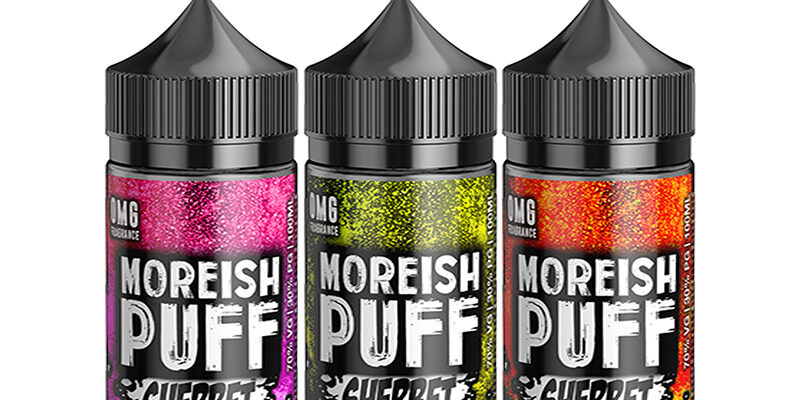 Moreish Puff Sherbet 100ml E Liquid Shortfills – £7.99
