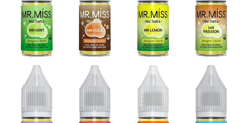 Mr.Miss Nicotine Salt E-liquid 10ml – £1.99