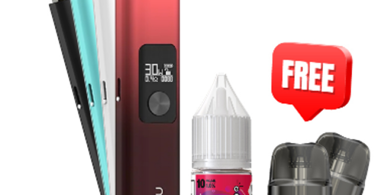 Nevoks Feelin AX with 10ml Salt & 2 Free Pods Vape Pack  £17.99