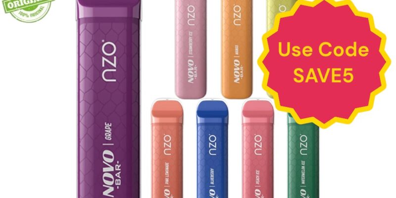nzo Novo 20mg Disposable Pack of 300 – £152
