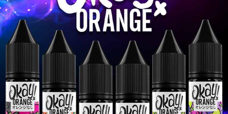 Okay Orange 10ml Salts Liquid Bottles – 99p