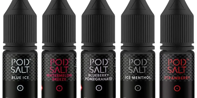 Pod Salt 10ml E-Liquids 5 pack – £14.99