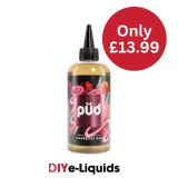 PUD E-Liquids 200ml Shortfill By Joes Juice – £13.99