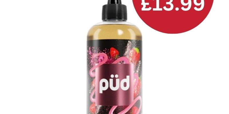 PUD E-Liquids 200ml Shortfill By Joes Juice – £13.99