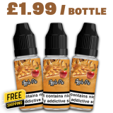 QuitterZ Apple Pie 10ml E Liquid – £1.99