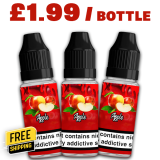 QuitterZ Apple 10ml E Liquid – £1.99