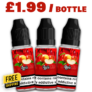 QuitterZ Apple 10ml E Liquid – £1.99