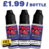 QuitterZ Berrylicious 10ml E Liquid – £1.99