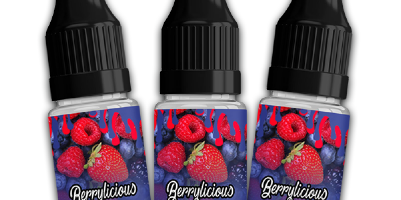 QuitterZ Berrylicious 10ml E Liquid – £1.99