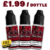 QuitterZ Black Cherry 10ml E Liquid – £1.99