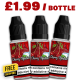 QuitterZ Cherry Menthol 10ml E Liquid – £1.99
