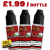 QuitterZ Cherry Menthol 10ml E Liquid – £1.99