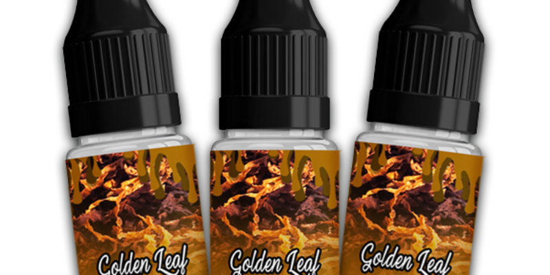 QuitterZ Golden Leaf 10ml E Liquid – £1.99