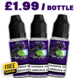 QuitterZ Kool Grape 10ml E Liquid – £1.99