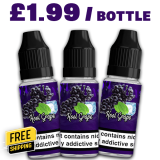 QuitterZ Kool Grape 10ml E Liquid – £1.99