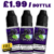 QuitterZ Kool Grape 10ml E Liquid – £1.99