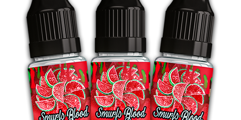 QuitterZ Smurfs Blood 10ml E Liquid – £1.99