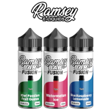 Ramsey Bar Fusion 100ml E Liquid Shortfills – £5.99