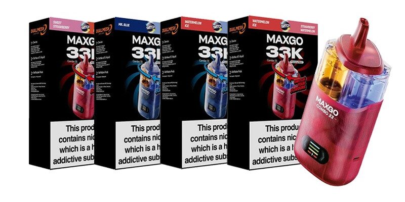 RELX MAXGO Combo 33K Prefilled Pod Kit 10 Pack – £118.99
