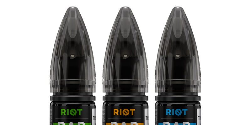 Riot Bar EDTN 10ml Nic Salt E-Liquids – £2.99