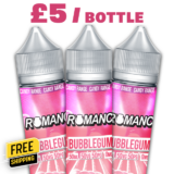 Romance Bubblegum 50ml E Liquid Shortfill – £5.00