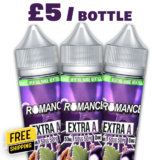 Romance Extra A 50ml E Liquid Shortfill – £5.00