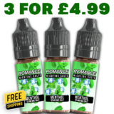 Menthol 3x 10ml Nic Salt E Liquid – £4.99