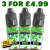 Menthol 3x 10ml Nic Salt E Liquid – £4.99