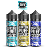 Moreish Puff Shakes 100ml E-Liquid Shortfills – £7.99
