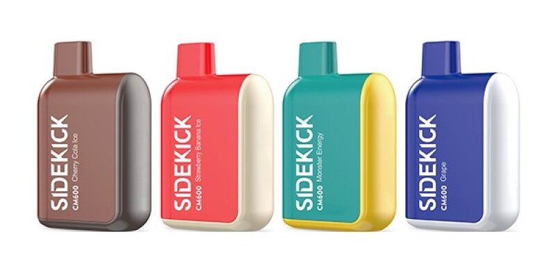 SideKick Energy Caffeine Disposable Vape 600 Puffs – £3.99