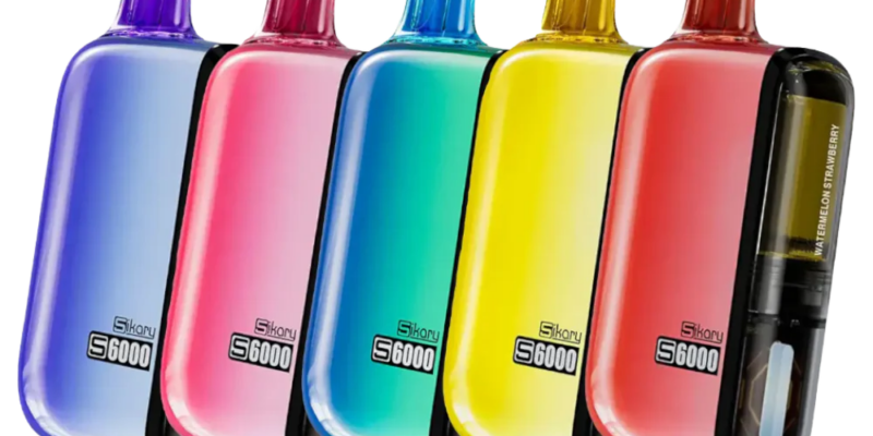 Sikary S6000 Legal Big Puff Device Pack Of 2 – £20.00