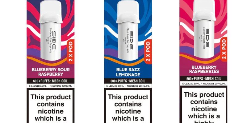 SKE Pro 600 Prefilled Pods – Buy Any 3 £10.49