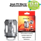 Smok TFV Mini V2 Coils x3 – £9.49
