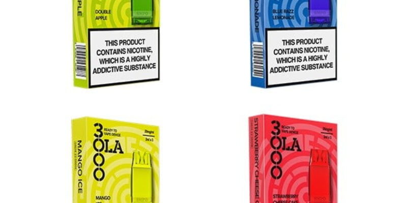 3 Packs SMPO Ola 3000 Prefilled Pod – £5.55