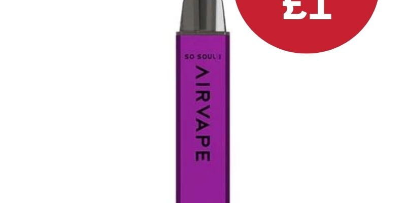 So Soul Air Vape Disposable Vape Device – £1.00