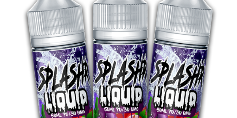 Splashr Grape Strawberry 50ml E Liquid Shortfill – £5.00