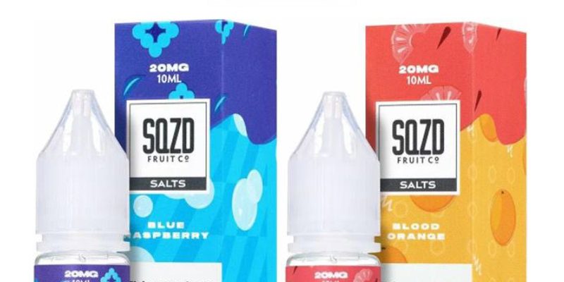 SQZD Fruit Co 10ml Salt E Liquids – £2.99